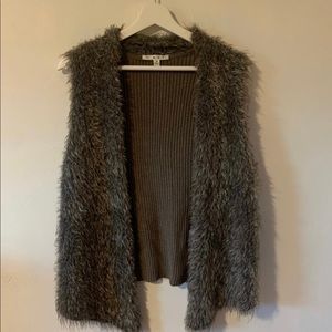 Faux fur CAbi vest